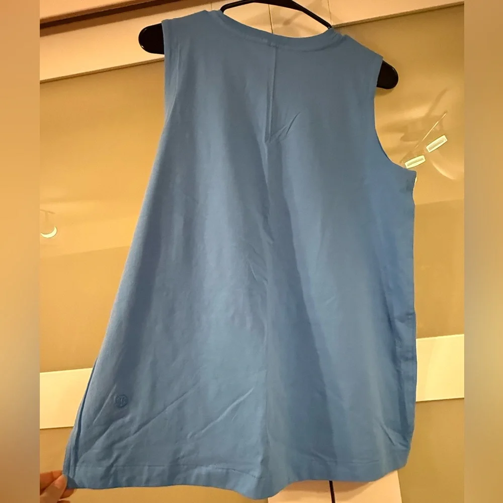 lululemon athletica Organic Cotton Tank Top in Pool Party - Picture 4 of 4